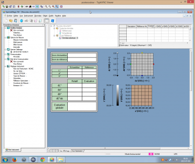 Voici mon list tree view à gauche